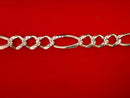 Figaro Bracelet - Yellow Gold 14k (.585) 8.9 grams 7 inch