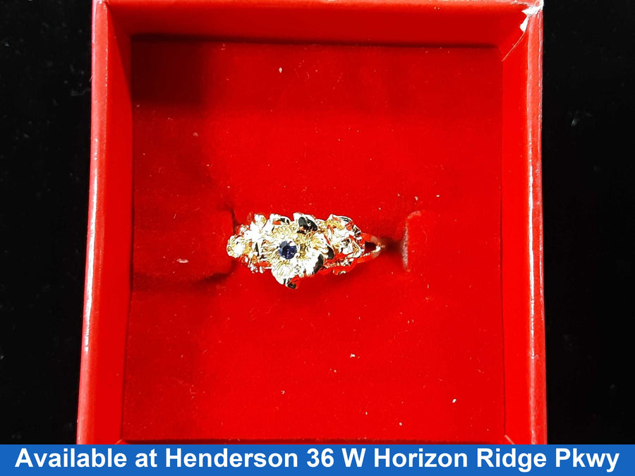Women's Ring - Yellow Gold 14k (.585) 2.1 grams Size 7