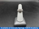 Women's Ring - White Gold 10k (.417) 5.3 grams Size 5.5