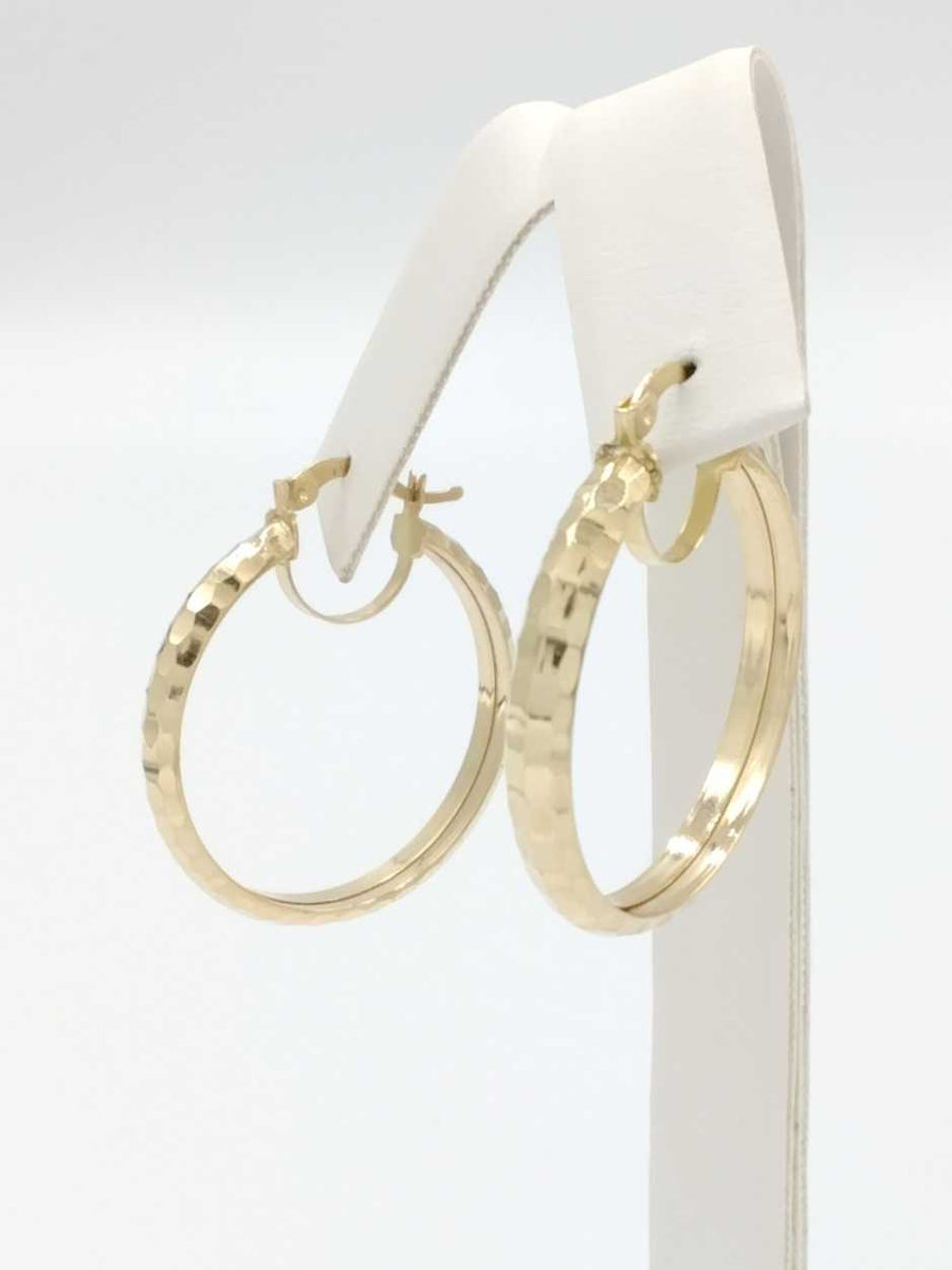 Gold Ball Earrings - Yellow Gold 14k (.585) 3.9 grams