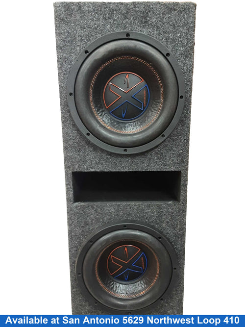 Quantum Audio 10in Speaekrs X2 Black Car Sub-Woofer
