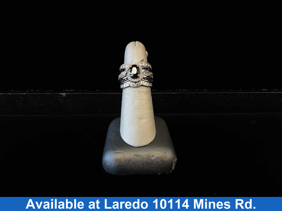 Women's Ring - White Gold 14k (.585) 9.4 grams Size 20