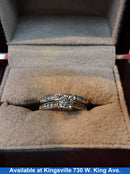 Ring - Wedding Set - Yellow Gold 10k (.417) 2.9 grams Size 7