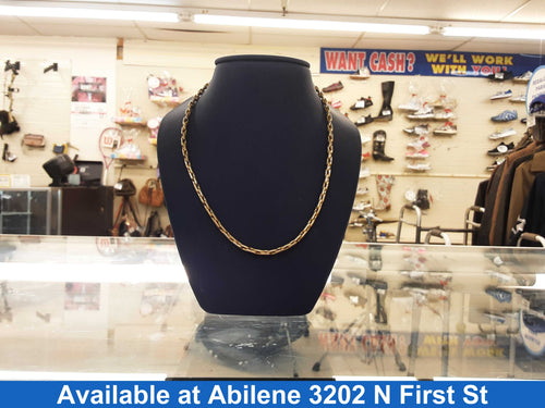 Chain - Yellow Gold 10k (.417) 19.6 grams 19 inch