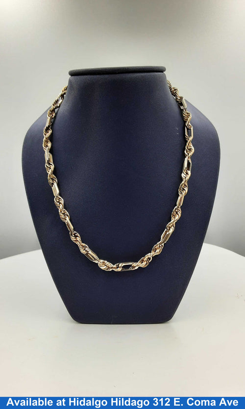 Rope Chain - Yellow Gold 10k (.417) 41.4 grams 24 inch