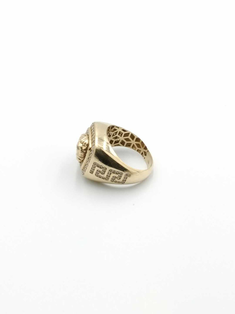 Men's Ring - Yellow Gold 10k (.417) 7.6 grams Size 9
