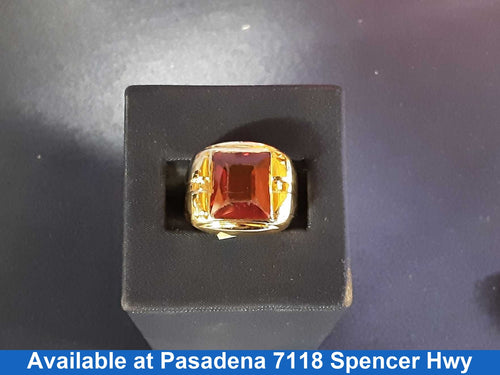 Men's Ring - Yellow Gold 14k (.585) 6.5 grams Size 9.5