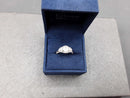Women's Ring - White Gold 18k (.750) 3.6 grams Size 7