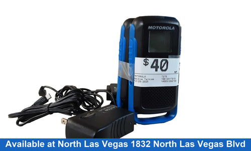 Motorola T270 Blue Walkie Talkie