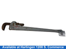 Ridgid 36 In Aluminum Gray Standard Hand Wrench