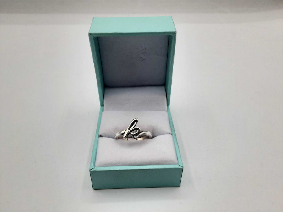 Women's Ring - Silver 3 grams Size 7.5