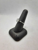 Women's Ring - Solitaire - White Gold 14k (.585) 2.9 grams Size 8.5