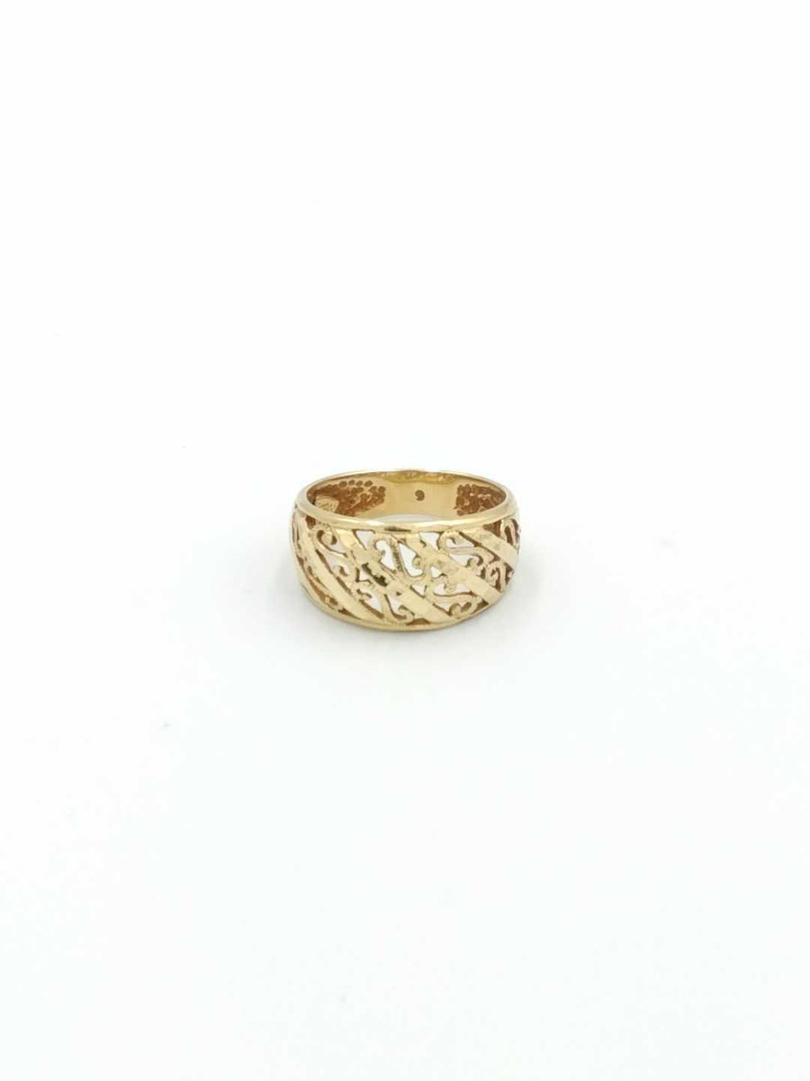 Women's Ring - Yellow Gold 14k (.585) 4.7 grams Size 9