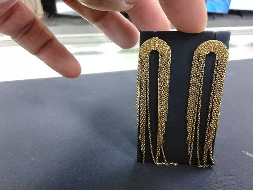 Jacket Earrings - Yellow Gold 14k (.585) 4.6 grams