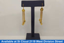 Filigree Earrings - Yellow Gold 22k (.917) 3.2 grams