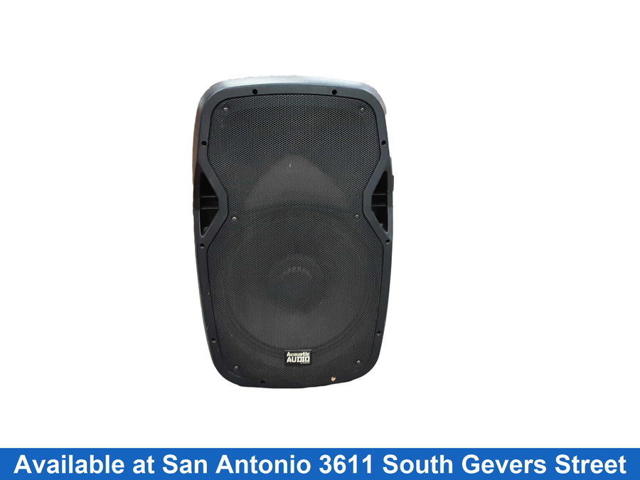 Acoustic Audio Aa15lbs Black Floor Speaker