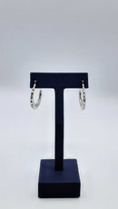Hoop Earrings - Silver 2.7 grams