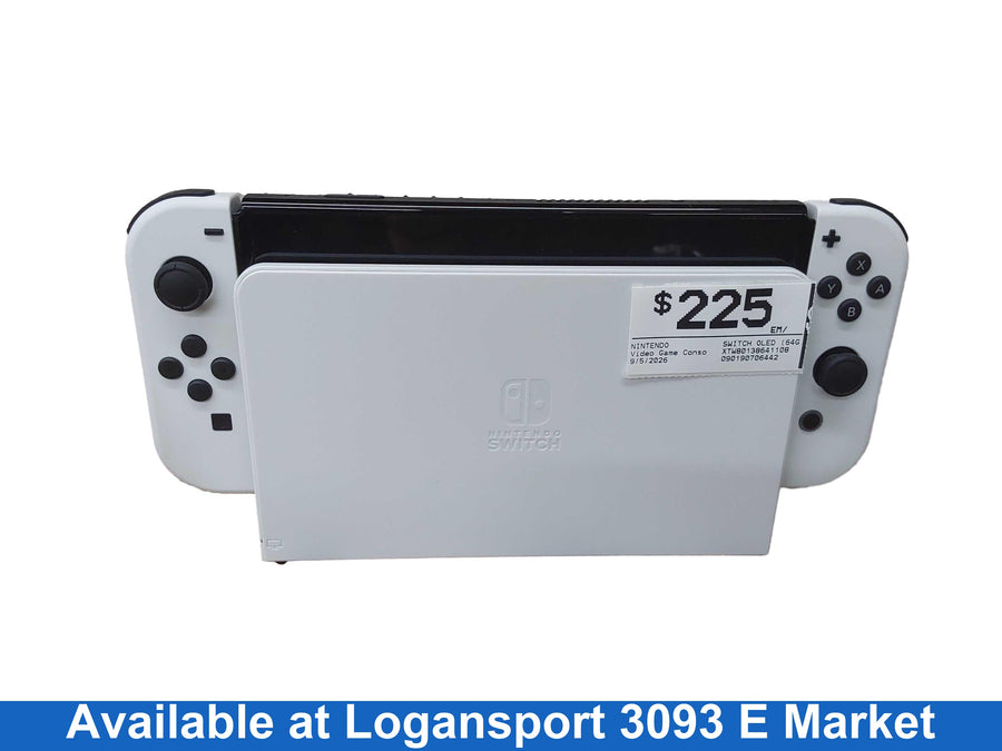 Nintendo Switch Oled (64gb) 64 Gb White Video Game Console
