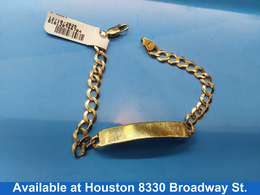 ID Bracelet - Yellow Gold 14k (.585) 6.9 grams 7 inch