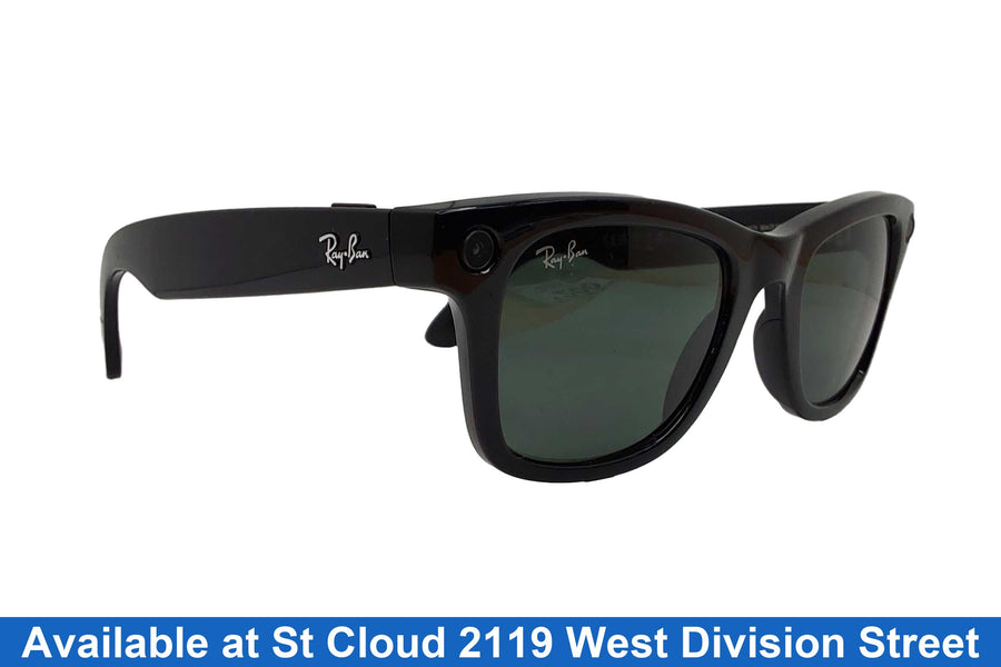 Ray-ban Rw4006 Meta Wayfarer Black