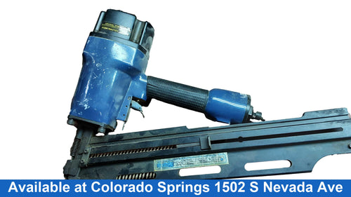 Central Pneumatic 93909 Blue Pneumatic Framing Nailer