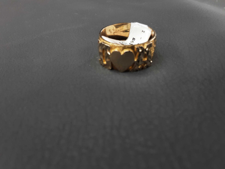 Women's Ring - Yellow Gold 10k (.417) 9 grams Size 9