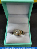 Men's Ring - Yellow Gold 14k (.585) 4.2 grams Size 6.5