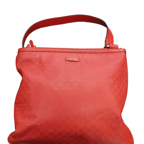 Gucci Ssima Crossbody Red Purse / Handbag