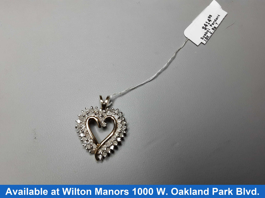 Symbol Pendant - Yellow Gold 10k (.417) 2.9 grams
