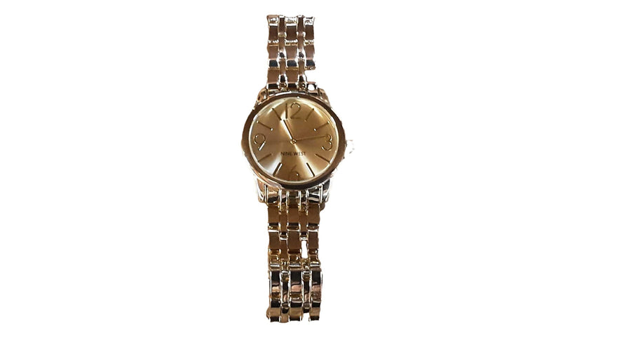 Nine West Nw-1578g Gold Regular Watch