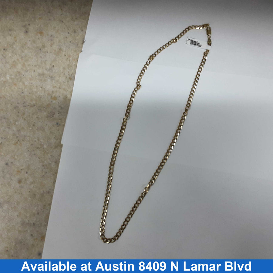 Figaro Chain - Yellow Gold 14k (.585) 14.1 grams 22 inch
