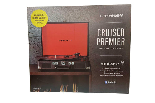 Crosley Cruiser Premier Black Home Turntable
