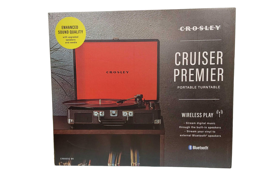 Crosley Cruiser Premier Black Home Turntable