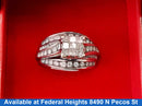 Women's Ring - White Gold 10k (.417) 6.96 grams Size 7