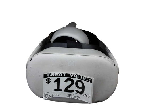 Meta Quest 2 128 Gb White Virtual Reality Device