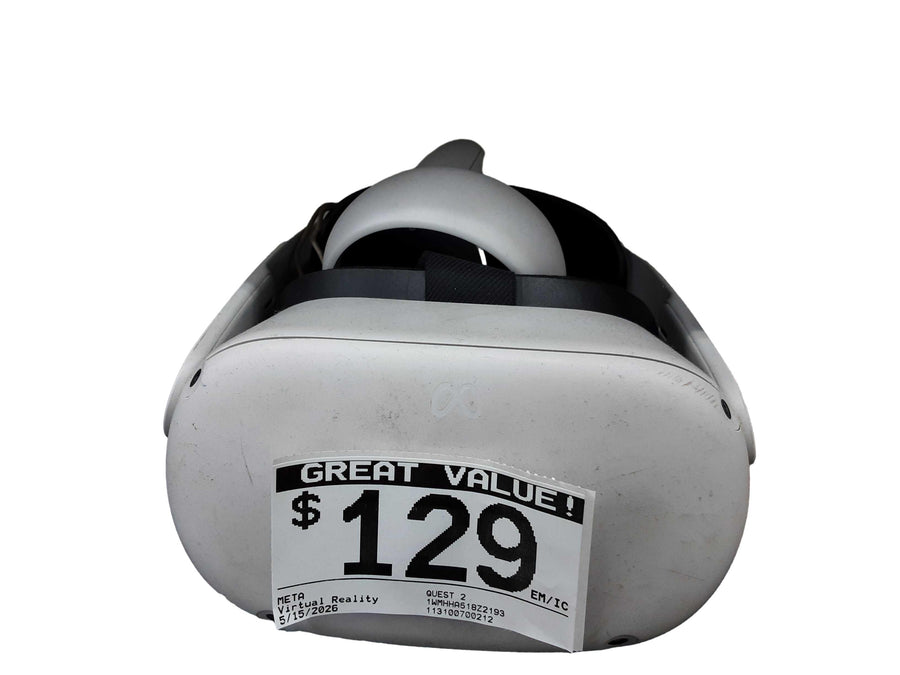 Meta Quest 2 128 Gb White Virtual Reality Device