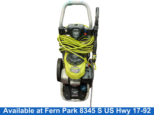 Ryobi Ry802800 Green Gas Pressure Washer