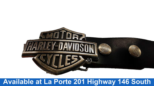 Harleydavidson 2005 Black Belt / Buckle