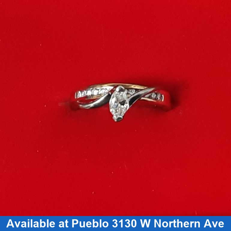 Women's Ring - Yellow Gold 14k (.585) 5 grams Size 8