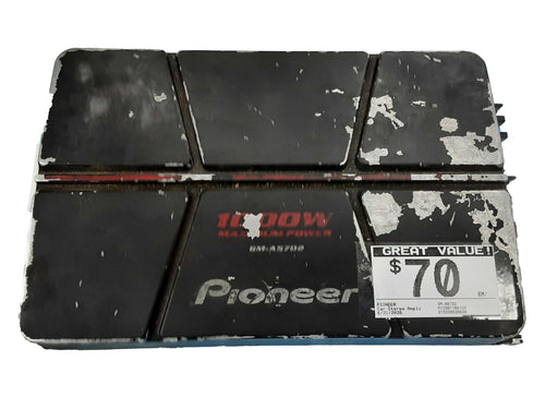 Pioneer Gm-a5702 Black Car Audio Amplifier
