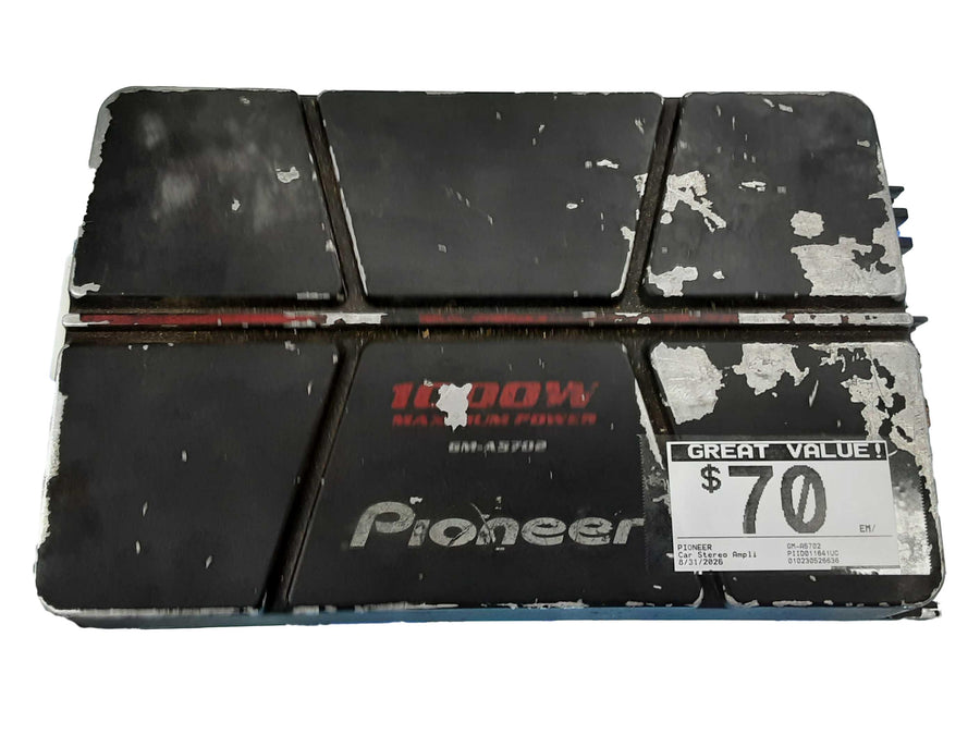 Pioneer Gm-a5702 Black Car Audio Amplifier