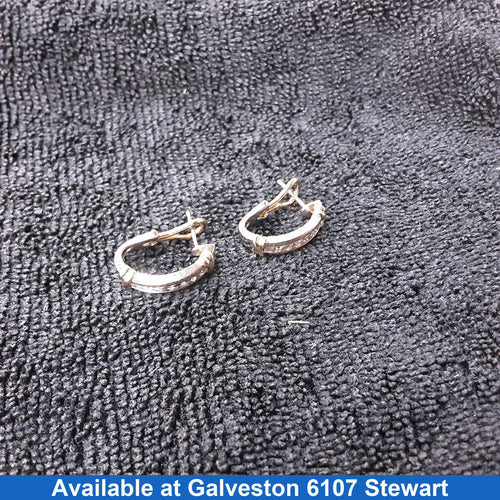 Earrings - Yellow Gold 14k (.585) 5.3 grams
