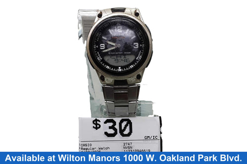 Casio 2747 Silver Regular Watch