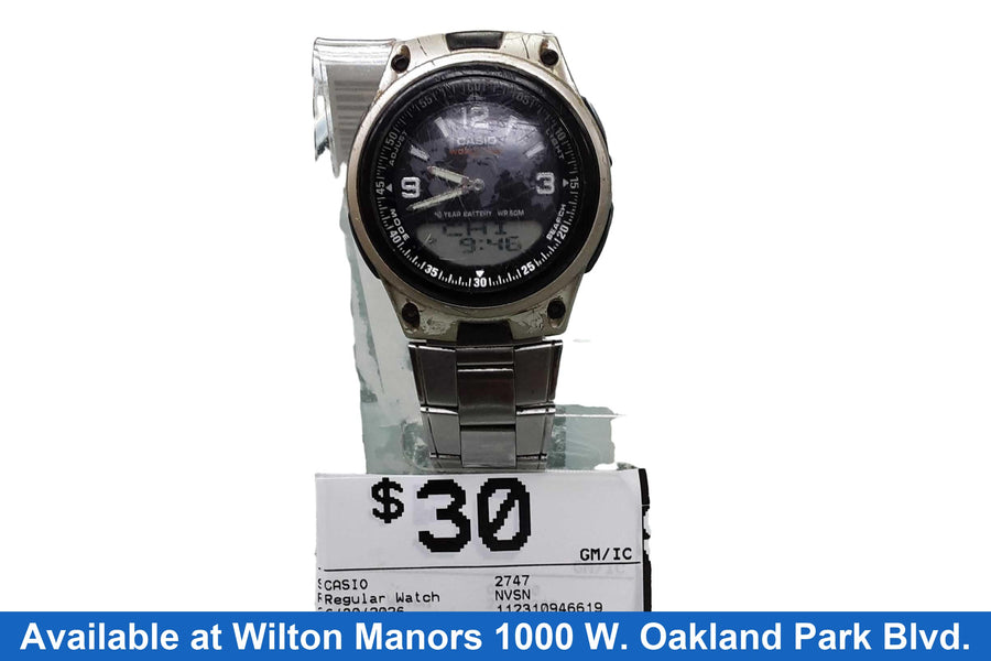 Casio 2747 Silver Regular Watch
