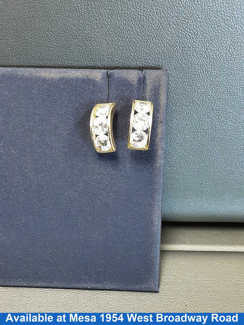 Earrings - Yellow Gold 10k (.417) 2.4 grams