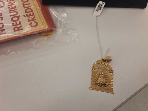 Religious Pendant - Yellow Gold 14k (.585) 9.8 grams