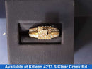 Ring - Engagement Set - Yellow Gold 10k (.417) 3.3 grams Size 7