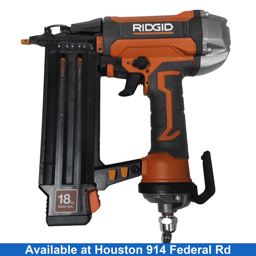 Ridgid R213bnf3 Orange Pneumatic Brad Nailer