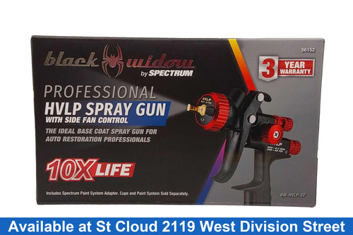Spectrum Black Widow Black Standard Paint Gun