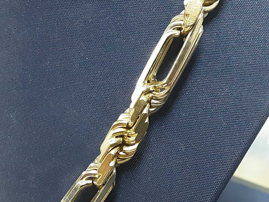 Wheat Chain - Yellow Gold 14k (.585) 122.9 grams 26 inch